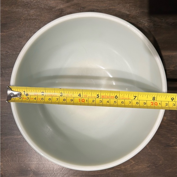 Green PYREX Mixing Bowl “US PAT OFF” - Picture 13 of 13